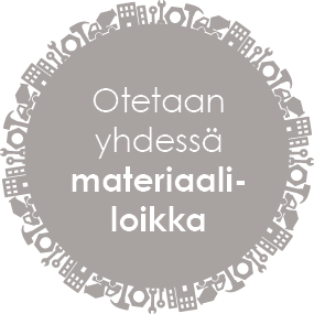 Otetaan yhdessä Materiaaliloikka